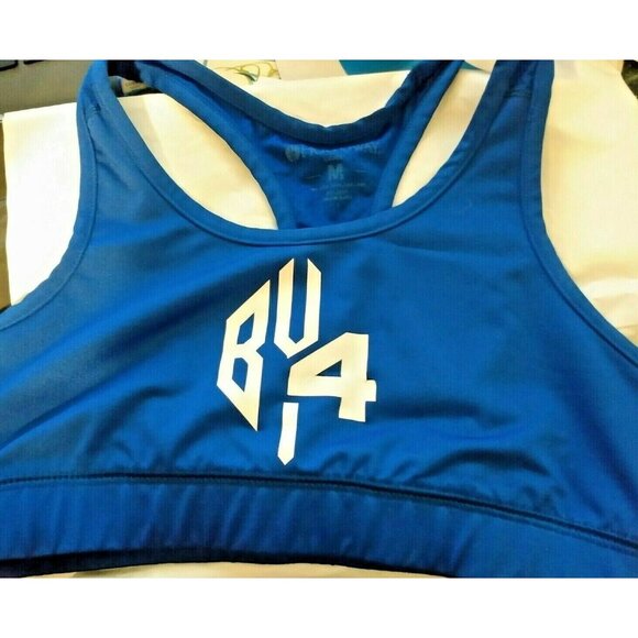 Holloway Other - Holloway Women's Size Medium Blue Pullover Vented Sports Bra Be You For Life